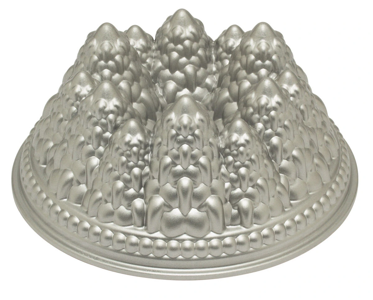 Nordic Ware tulbandvorm 10 kerstbomen ø 24 cm aluminium grijs Nordic Ware Tulbandvorm 10 Kerstbomen ø 24 Cm Aluminium Grijs -Nordic Ware 1903 63620 1