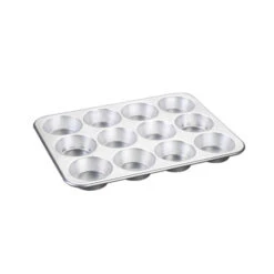 Muffinvorm, 12 Cups, Aluminium - Nordic Ware Naturals