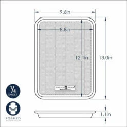 Nordic Ware - Bakplaat Met Structuur, 33 X 24,4 Cm, Aluminium - Nordic Ware Naturals Prism 3 Nordic Ware - Bakplaat Met Structuur, 33 X 24,4 Cm, Aluminium - Nordic Ware Naturals Prism -Nordic Ware 3476544 78cf63ca
