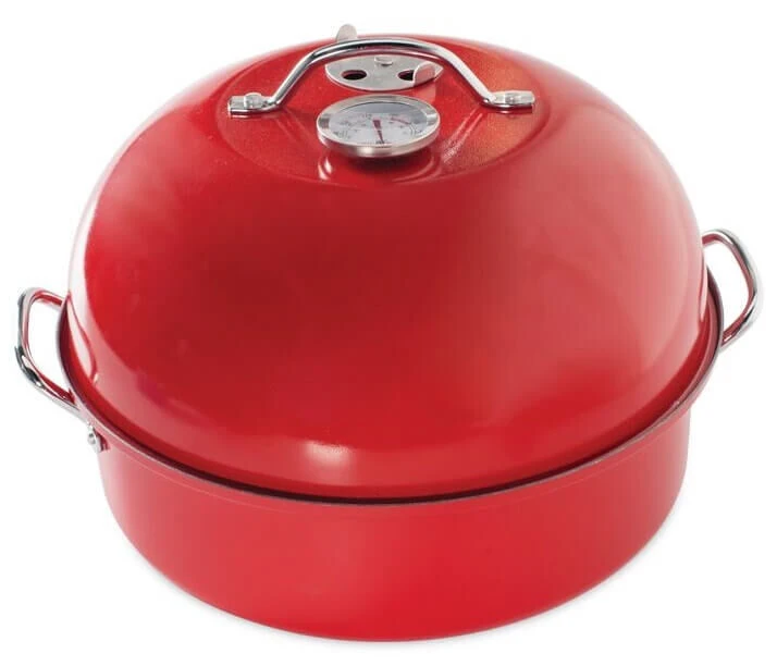 Nordic Ware Kettle Smoker rookpan ø 31,4 cm rood Nordic Ware Kettle Smoker Rookpan ø 31,4 Cm Rood -Nordic Ware