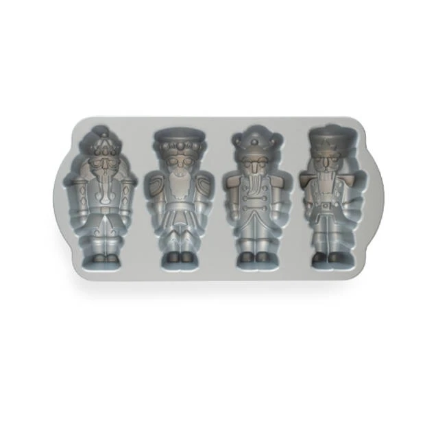 Nordic Ware - Bakvorm "Nutcracker Sweets Cakelet Pan" - Nordic Ware Sparkling Silver Holiday Nordic Ware - Bakvorm "Nutcracker Sweets Cakelet Pan" - Nordic Ware Sparkling Silver Holiday -Nordic Ware 3923161 16531e88