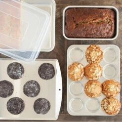 Nordic Ware - Bakvormen, Set Van 5 Stuks, Aluminium - Nordic Ware Naturals 2 Nordic Ware - Bakvormen, Set Van 5 Stuks, Aluminium - Nordic Ware Naturals -Nordic Ware 3923170 ddbb538d