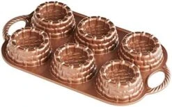 Nordic Ware Cakebakvorm Mandjes 6 Stuks 36 X 21 X 3,5 Cm Aluminium