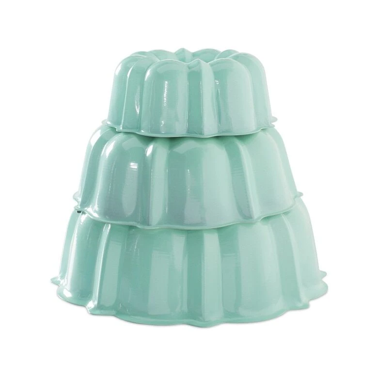 Nordic Ware Tiered Bundt set aluminium 3-delig Nordic Ware Tiered Bundt Set Aluminium 3-delig -Nordic Ware