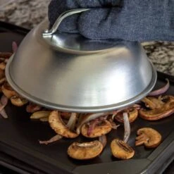 Nordic Ware Cheese Melting Dome Grilldeksel Rond 22,5 Cm Aluminium 2 Nordic Ware Cheese Melting Dome Grilldeksel Rond 22,5 Cm Aluminium -Nordic Ware nordic ware cheese melting dome grilldeksel rond 22 5 cm aluminium 2